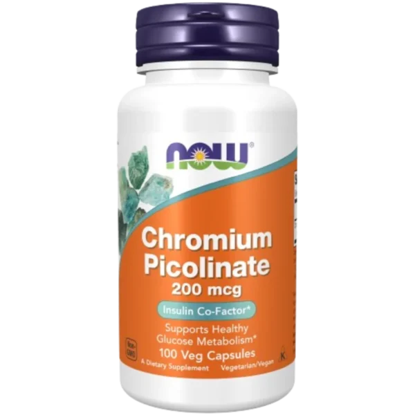 Chromium Picolinate 200 mcg - 100 Veg Capsules