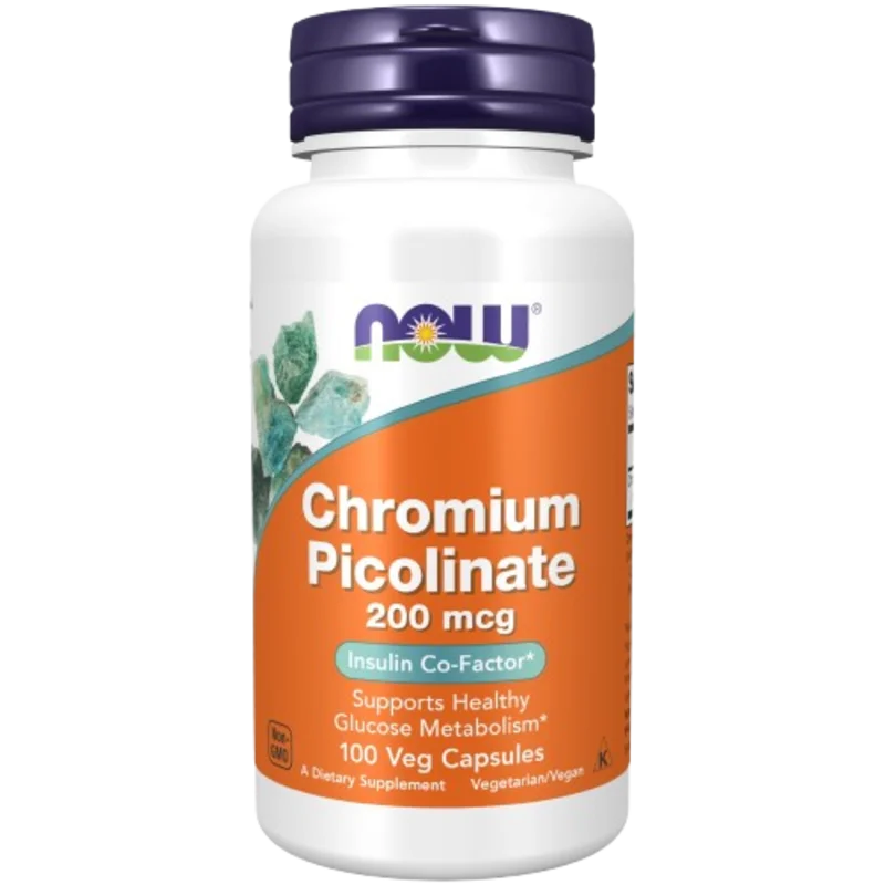 Chromium Picolinate 200 mcg - 100 Veg Capsules